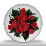 Lot 151 Melissa Ayotte 2010 “Festive Bouquet” limited edition paperweight